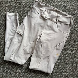 MAYA DELOREZ Adrienne Beige Half Seat Performance Breeches